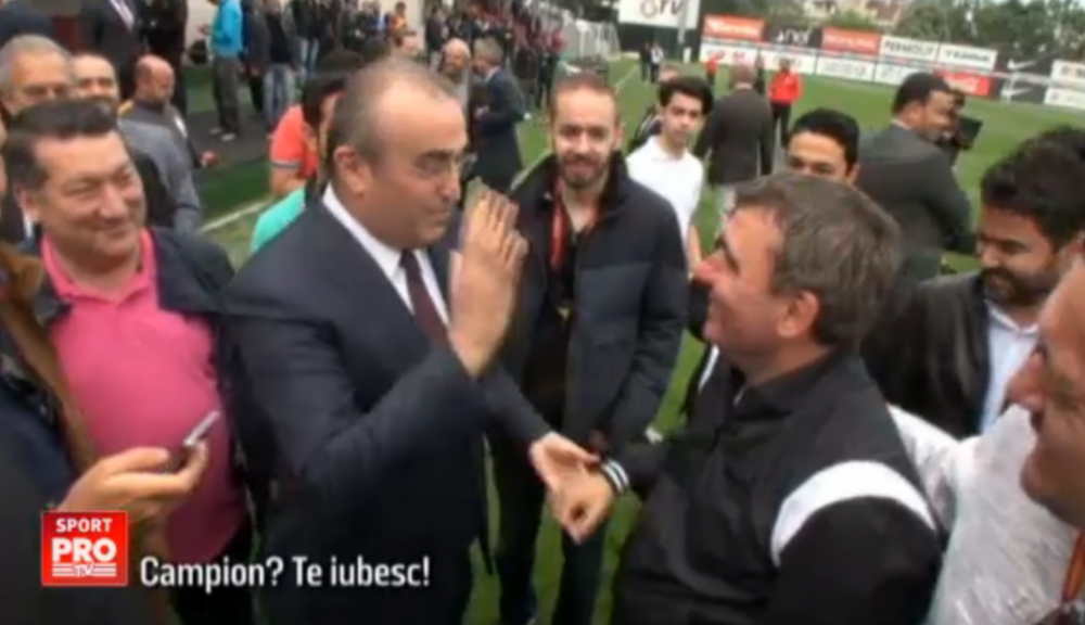 Momente SENZATIONALE pentru Hagi la Istanbul! Ce surpriza URIASA a avut cand a intrat pe terenul Galatei