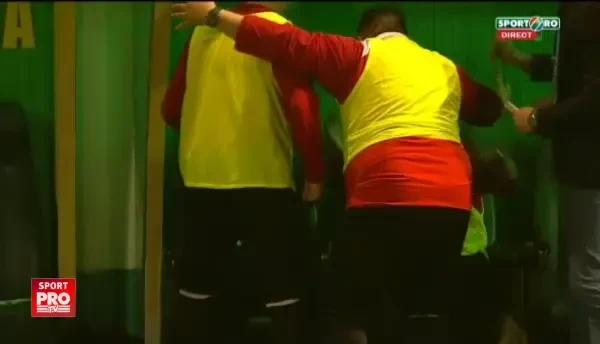 Bucuria jucatorilor de la Voluntari dupa calificarea in finala Cupei Romaniei