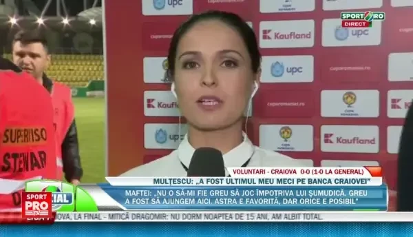 Moment de SENZATIE cu Claudiu Niculescu dupa calificarea Voluntariului: "N-am lacrimi in ochi, m-a tras curentul!" VIDEO