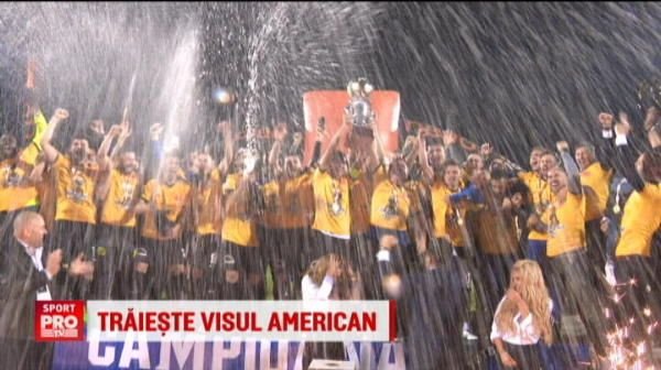 Campion cu Viitorul, Hagi ii duce medalia fiicei sale, in America. Kira Hagi vrea sa devina actrita. VIDEO