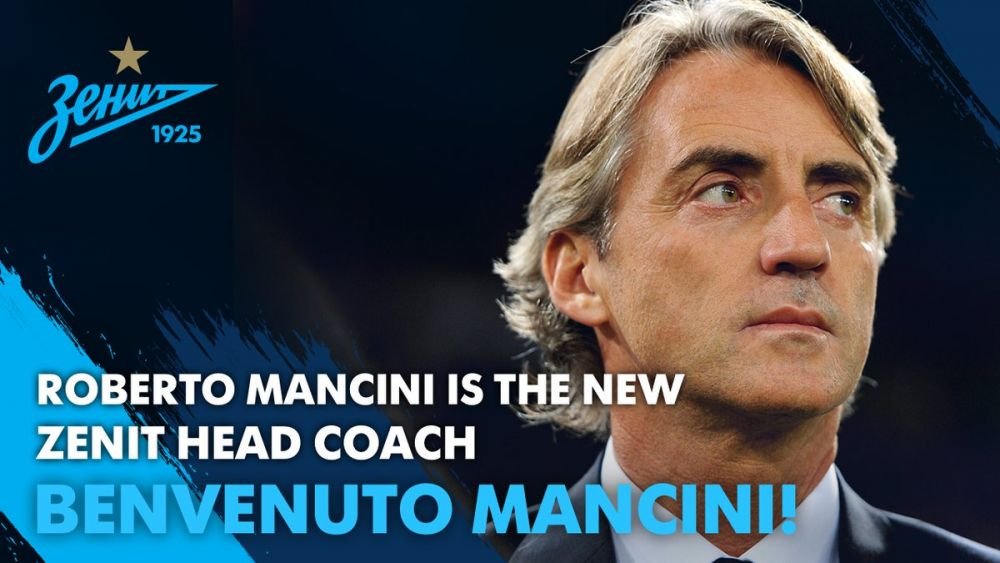 Obiectivul meu la Zenit este sa castig, sa castig si sa castig Mancini, adus in locul lui Lucescu la Zenit