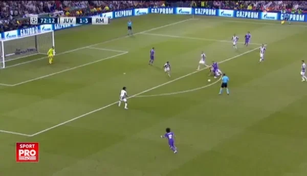 Ocazia lui Ronaldo, minutul 72