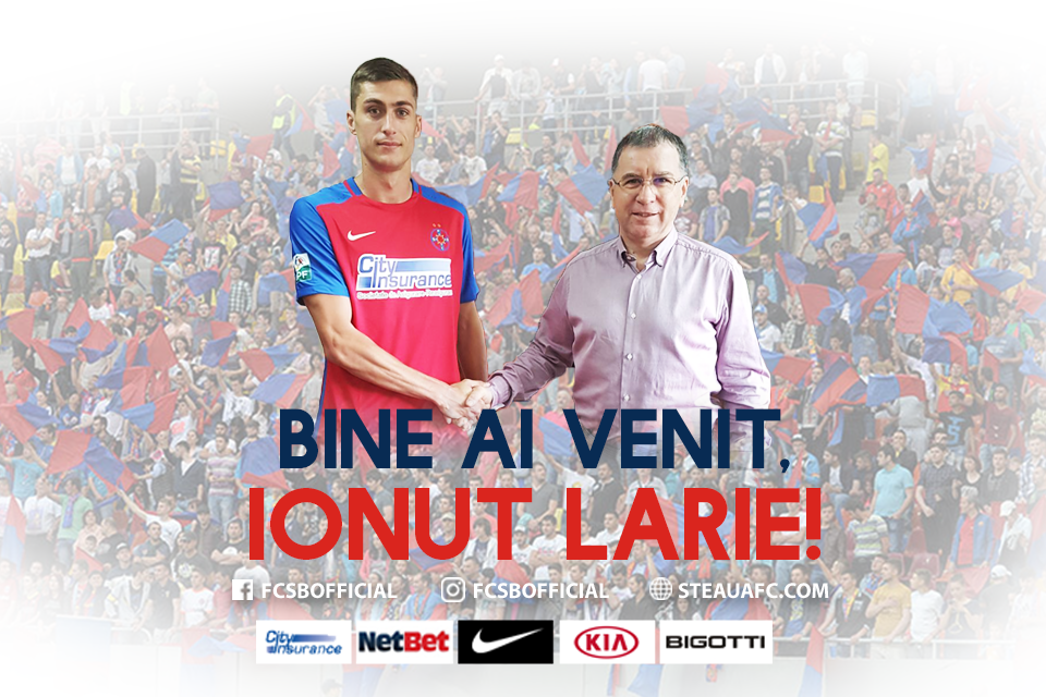 OFICIAL | Un nou transfer anuntat de Steaua: Larie, prezentat de ros-albastri