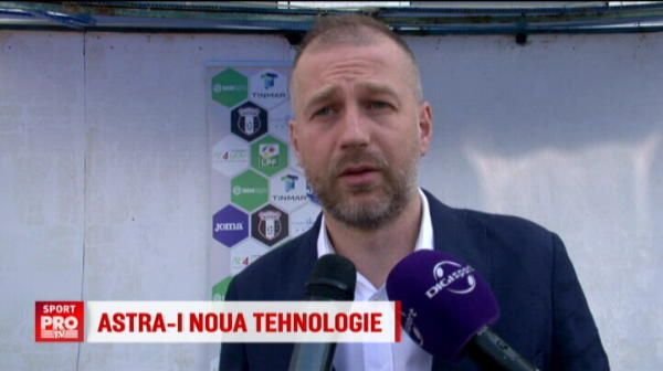 Edi Iordanescu a plecat cu Astra in Slovenia! Aparatul cu care i-a testat pe jucatori la antrenament. VIDEO