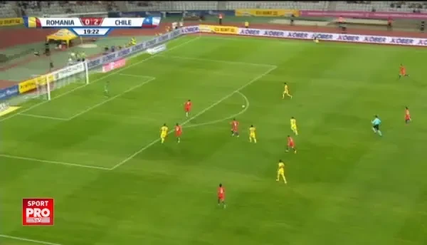 Romania 0-2 Chile - Ratare Hanca