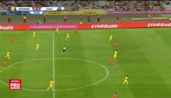 Romania 0-2 Chile - Ratare Alexis Sanchez