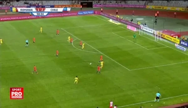 Romania 1-2 Chile - Ratare Bogdan Stancu