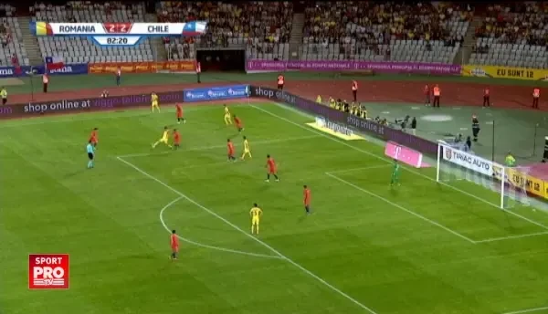 Romania 3-2 Chile - Gol Baluta