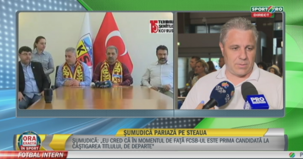 Imi doresc din suflet ca ei sa castige titlul! Declaratia pe care nu credeai ca o sa o auzi vreodata de la Marius Sumudica :)