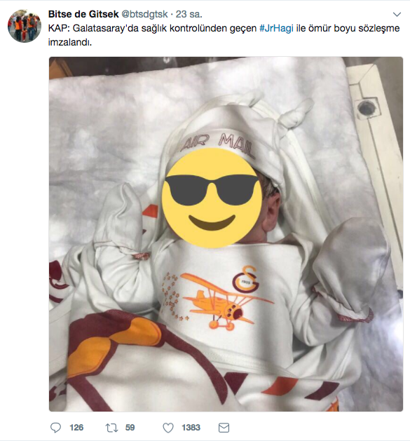 CE NEBUNIE! Un fan al lui Galatasaray si-a numit fiul nou nascut 