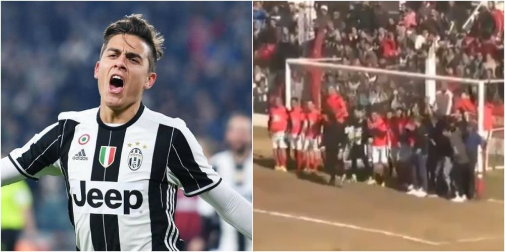 Dybala a pus 20 de oameni pe linia portii, apoi a executat o lovitura libera PERFECTA. Pe unde a intrat mingea in poarta