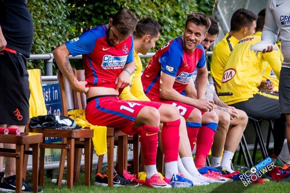 Magicianul Budescu a reusit o noua dubla, si-a facut adversarii sa se dea cap in cap! Steaua 3-0 Beveren! VIDEO
