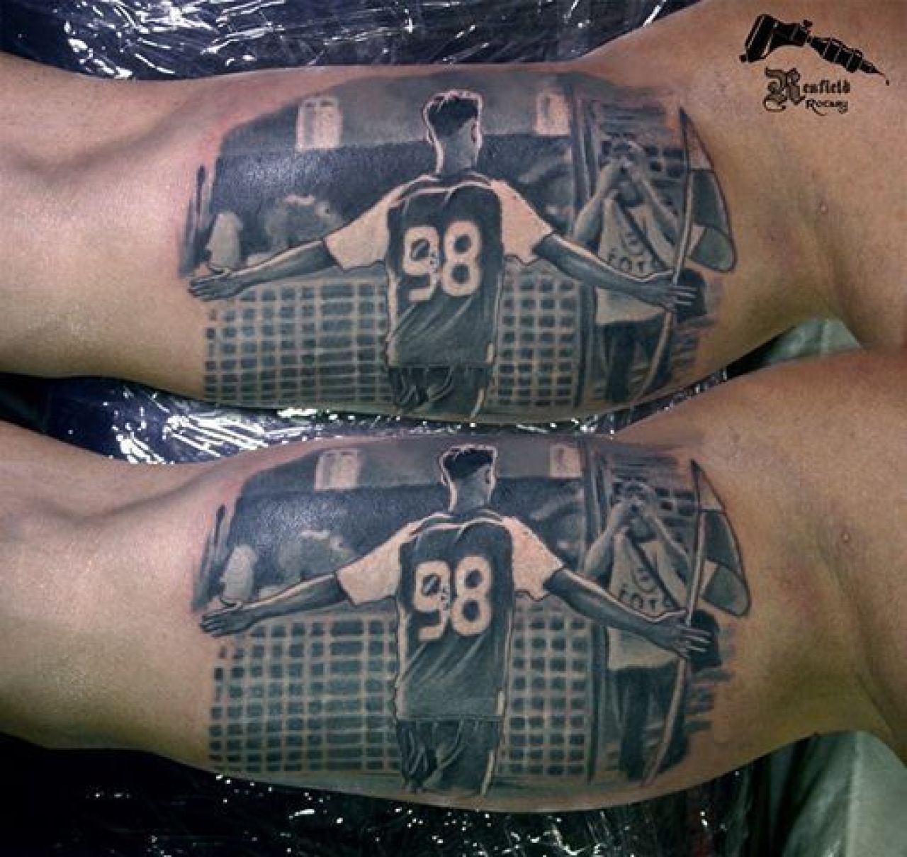 De ce si-a tatuat un jucator de la Steaua CHIPUL fratelui pe brat! FOTO_7