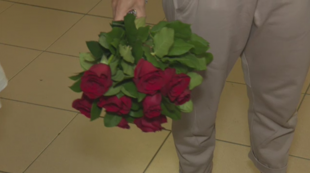 Simona Halep, primita cu aplauze si flori la Bucuresti: 