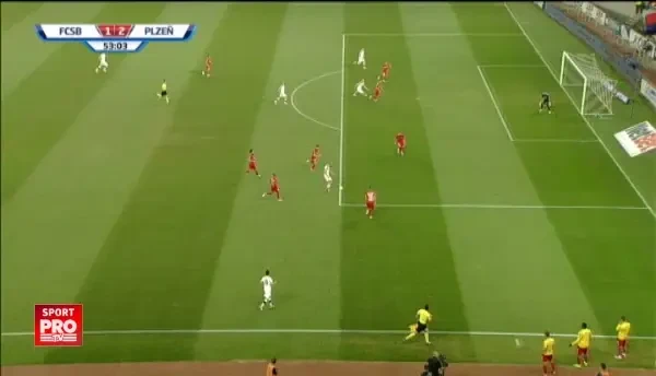 Golul secund al Viktoriei Plzen, in meciul cu Steaua. VIDEO