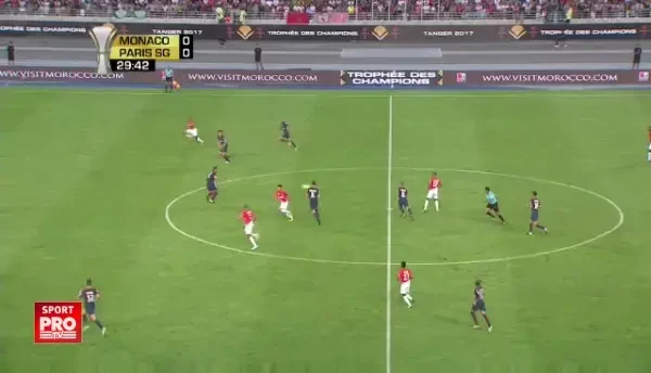 GOOOL Sidibe pentru AS Monaco, in SuperCupa cu PSG. VIDEO