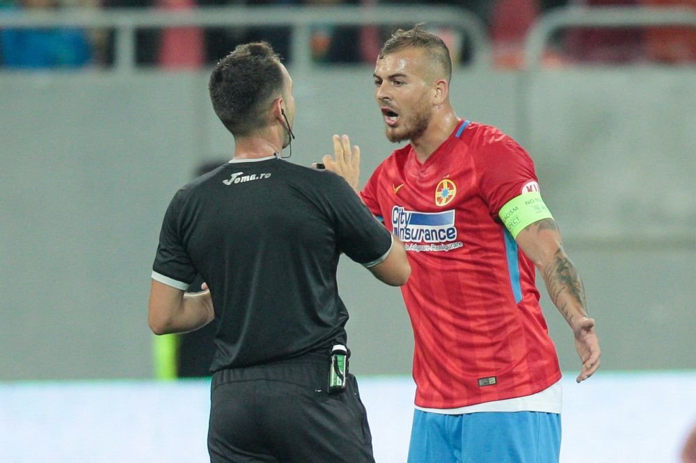 Decizia radicala a lui Becali dupa vizita fulger in cantonament: l-a retrogradat pe Alibec! Cine e noul capitan al Stelei
