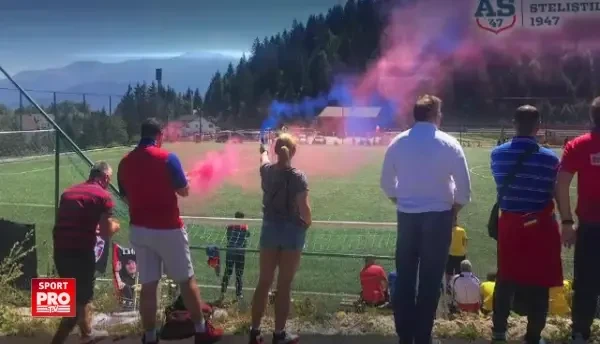 CSA Steaua, victorie in al doilea meci din noua era : a invins o nationala a Romaniei! Peluza Sud a fost la meci FOTO