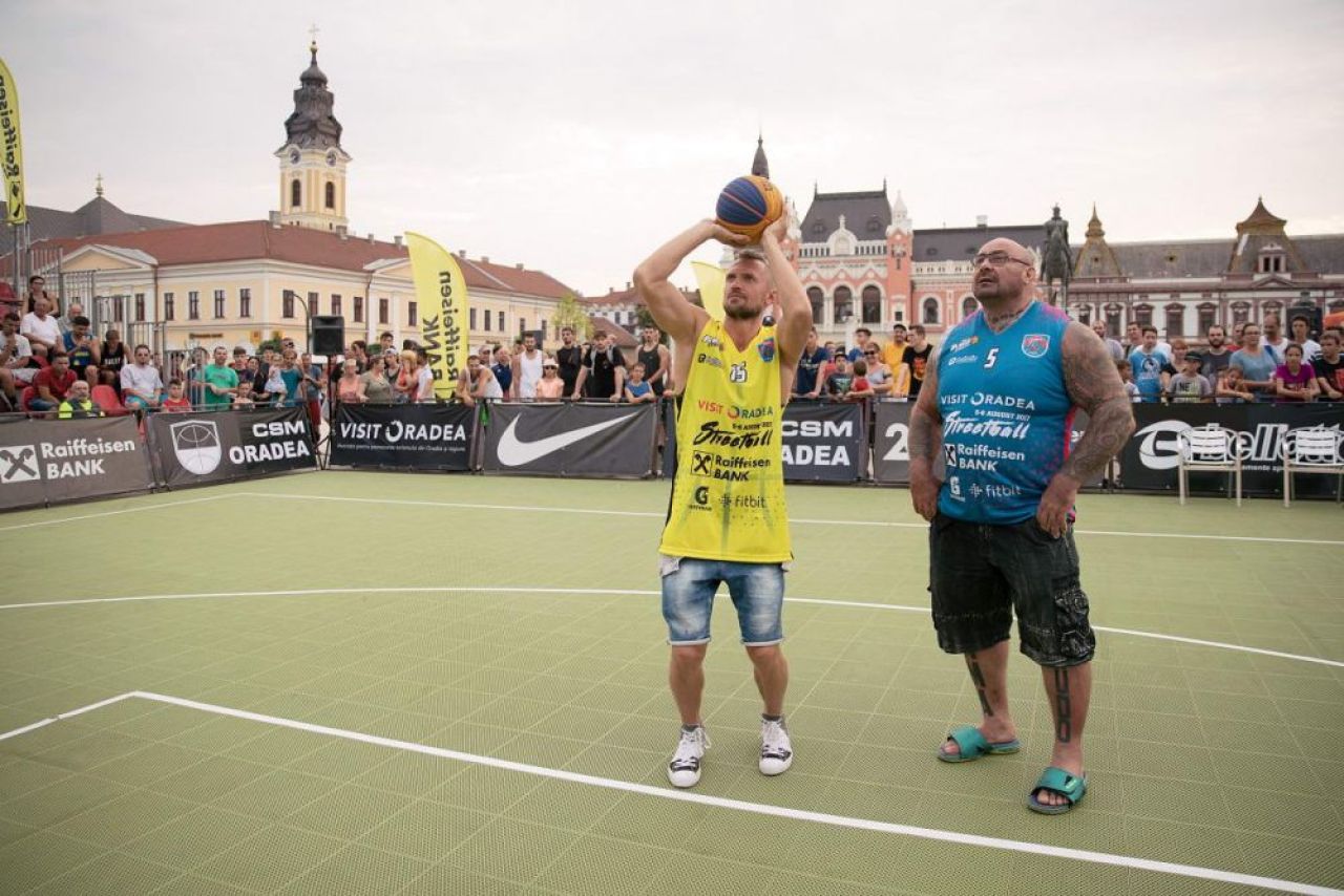 Visit Oradea Streetball: Sandu Lungu, unu la unu cu Levi Szjiarto, cel mai titrat baschetbalist roman in activitate_1