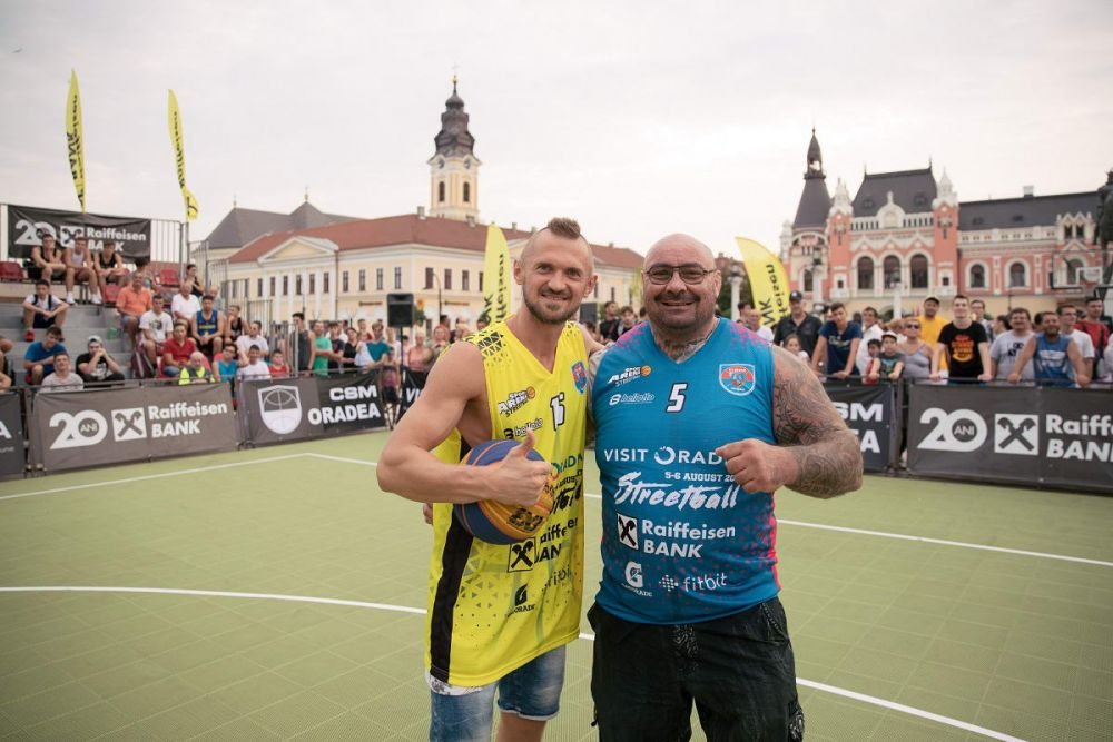 Visit Oradea Streetball: Sandu Lungu, unu la unu cu Levi Szjiarto, cel mai titrat baschetbalist roman in activitate_2