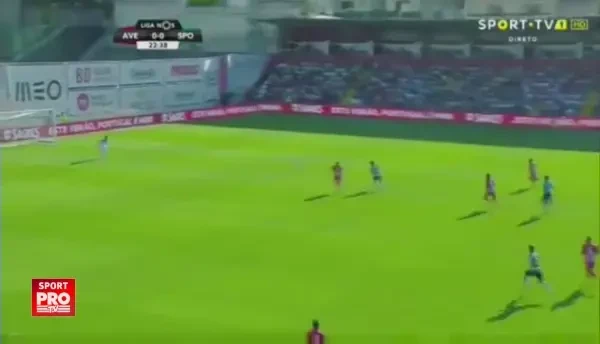 aves 0-1 sporting - gol martins