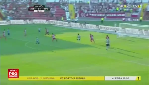 aves 0-2 sporting gol martins