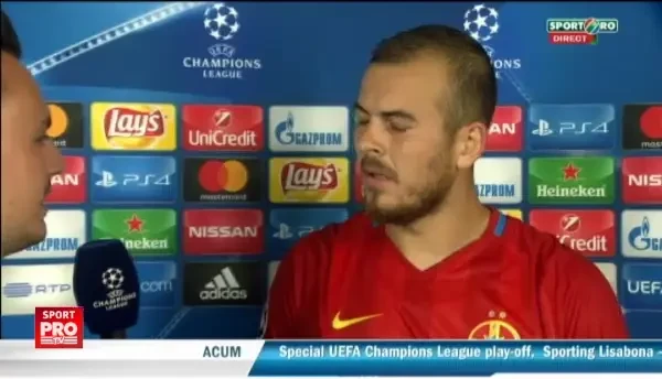 "Le-am dat peste nas multora din tara cu aceasta partida" Mesajul lui Alibec dupa 0-0 la Lisabona, cu Sporting