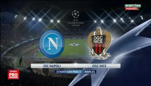 Rezumat Napoli - Nice