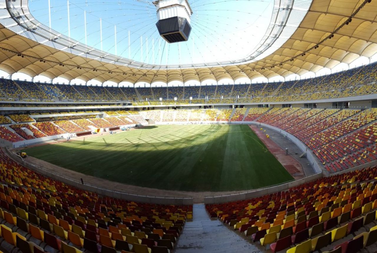 EXCLUSIV: Gazonul e GATA si arata excelent! Primele imagini cu terenul de pe National Arena dupa ce a fost inlocuit in timp RECORD_1