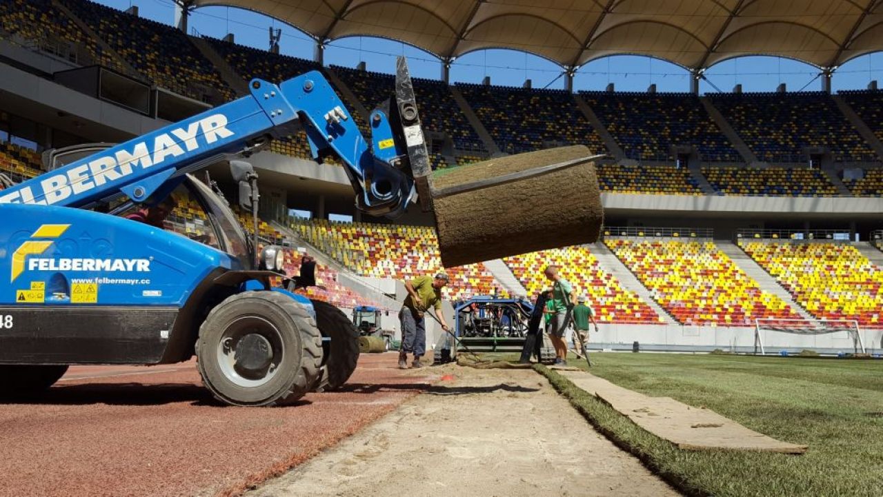 EXCLUSIV: Gazonul e GATA si arata excelent! Primele imagini cu terenul de pe National Arena dupa ce a fost inlocuit in timp RECORD_3
