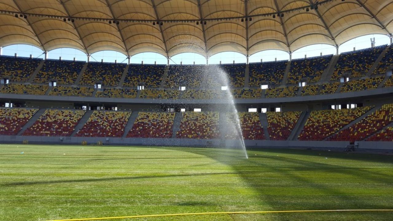 EXCLUSIV: Gazonul e GATA si arata excelent! Primele imagini cu terenul de pe National Arena dupa ce a fost inlocuit in timp RECORD_5