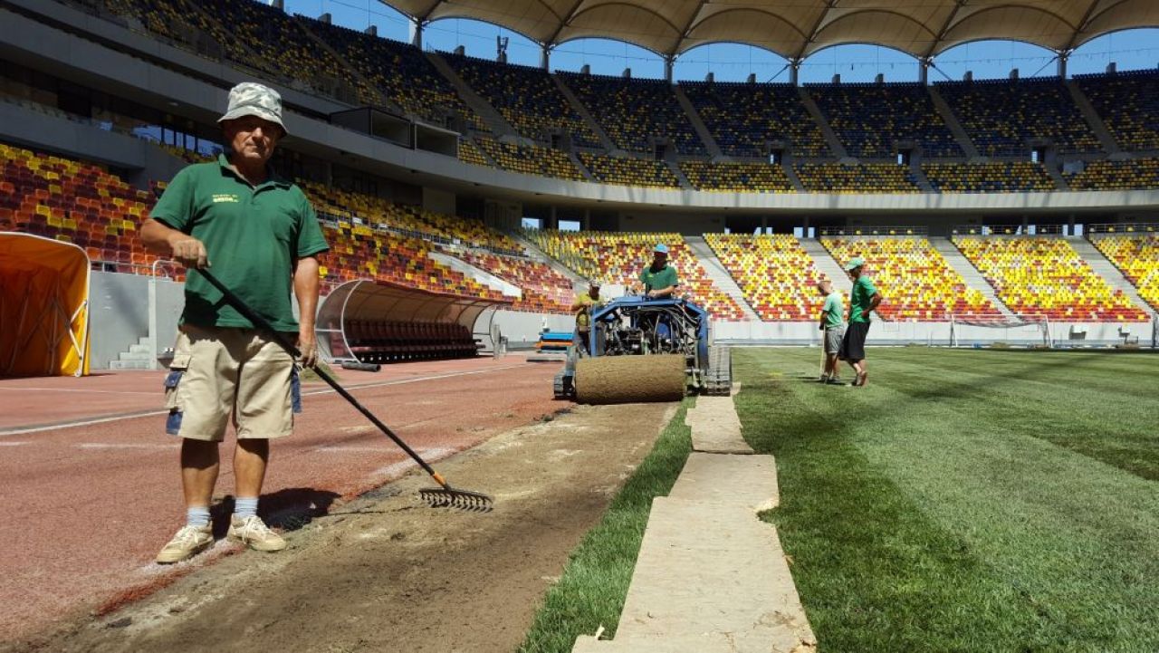 EXCLUSIV: Gazonul e GATA si arata excelent! Primele imagini cu terenul de pe National Arena dupa ce a fost inlocuit in timp RECORD_6