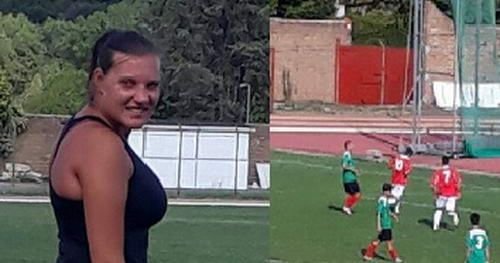 Jucatorii nu s-au mai putut concentra! Cum a venit imbracata arbitra la o partida din Italia! FOTO_3