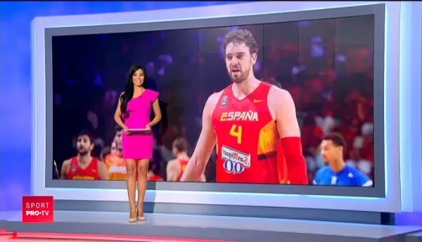 Extraterestrii din baschet au aterizat azi la Cluj. Spania si a venit in Romania sa-si apere titlul