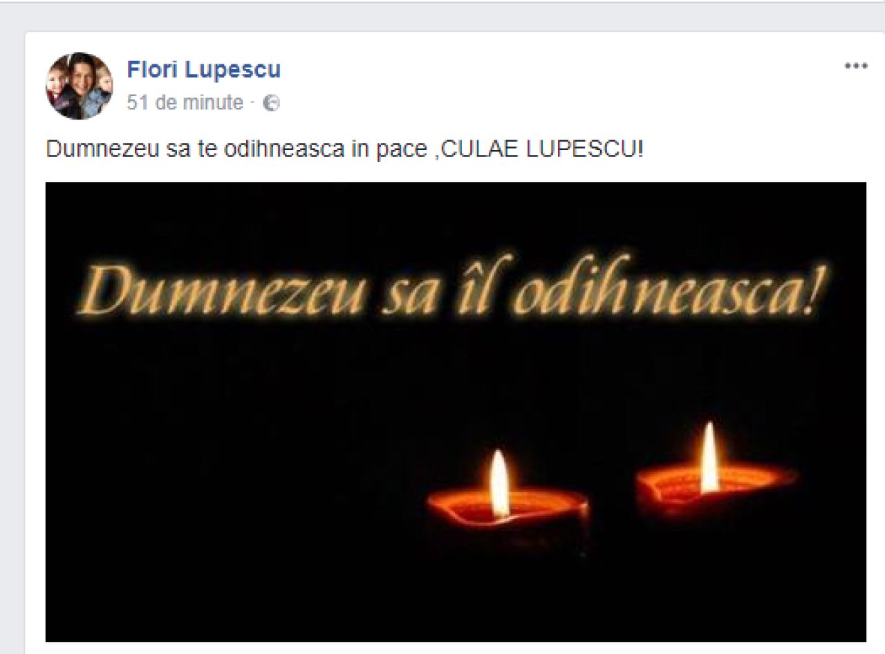 Doliu in fotbalul romanesc: a murit Culae Lupescu, legenda Rapidului si tatal lui Ionut Lupescu_1