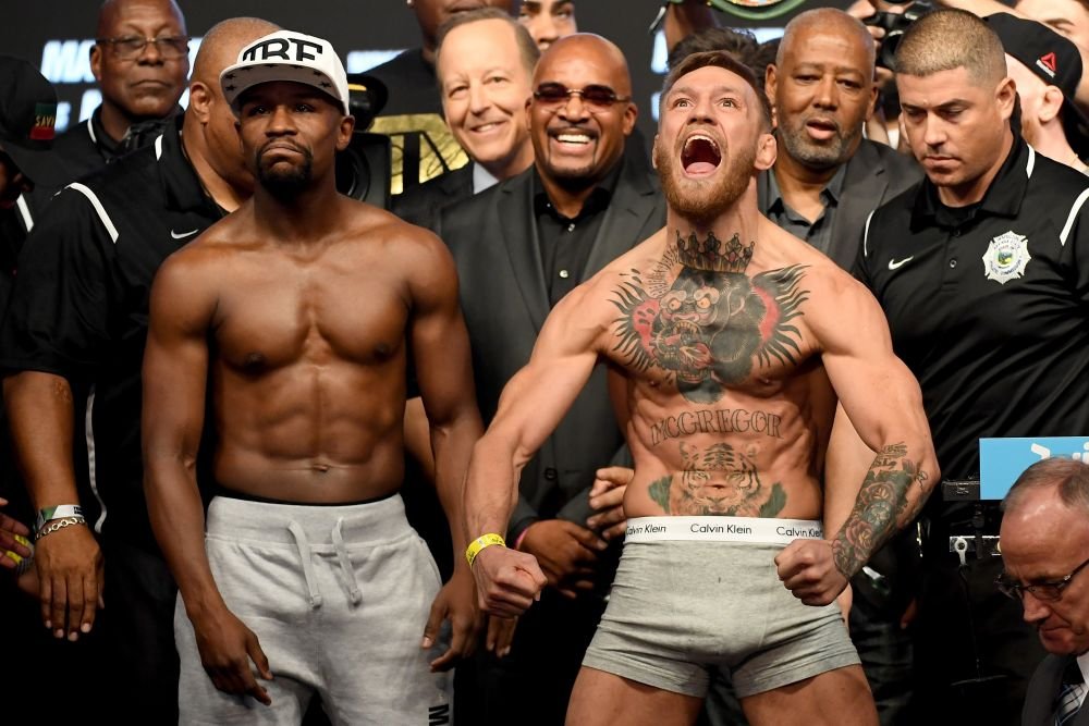Incepe sa iasa la iveala adevarul. Prima minciuna cu care au fost prinsi Mayweather si McGregor dupa meci
