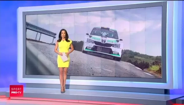 Drifturi senzationale pe strazile din Craiova! Anamaria Popescu a fost copilot! VIDEO