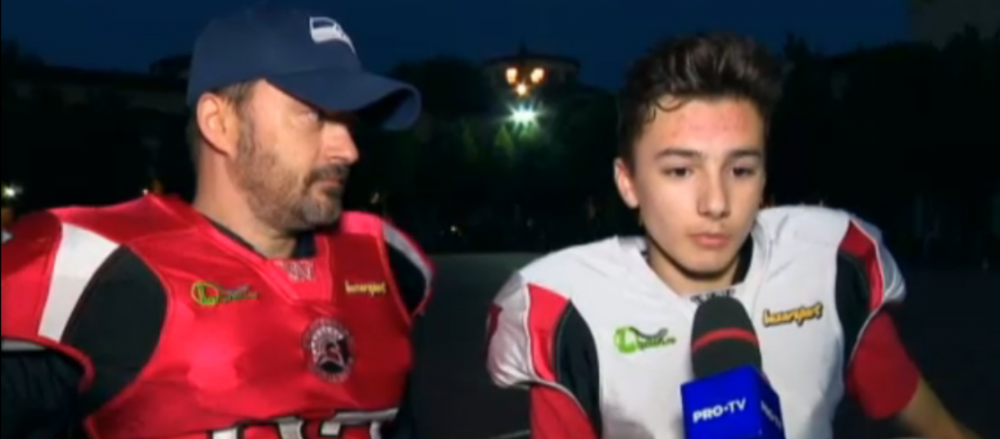 Romanul care viseaza sa joace in Superbowl e antrenat de tatal sau la Bucuresti! De ce a renuntat la fotbal