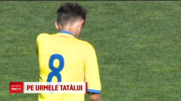 Un nou POPESCU in nationala!Fiul lui Gica Popescu a debutat pentru Romania