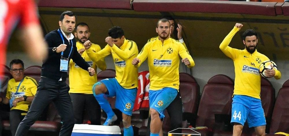 Ia-o tu, adversarule! Pai, daca ti-e frica de minge nu poti sa fii nici rezerva la Steaua! Becali FACE PRAF un jucator