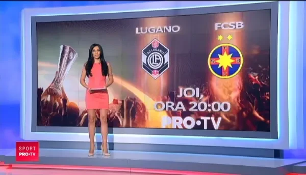 UEFA a anuntat arbitrul meciului Lugano - Steaua, din Europa League. Meciul e joi seara, de la 20:00, IN DIRECT la ProTV