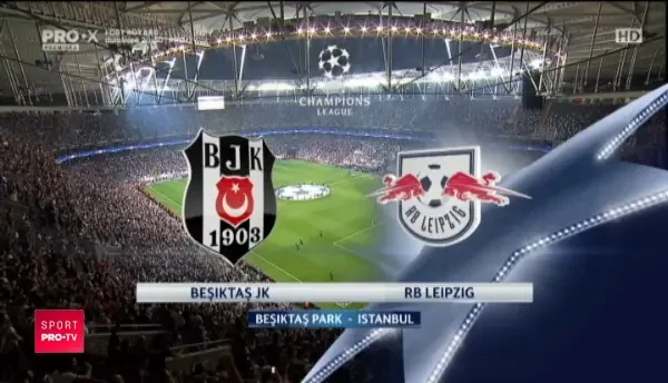 Besiktas 2-0 RB Leipzig | REZUMAT VIDEO