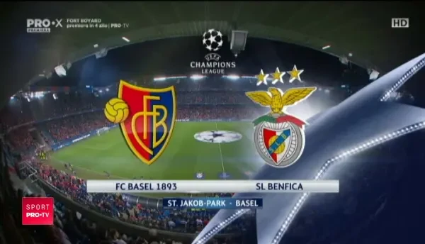 Basel 5-0 Benfica (rezumat)