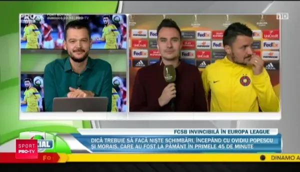 La pauza, nici eu nu mai credeam ca putem reveni! Cum explica Budescu prestatia slaba a Stelei din prima repriza