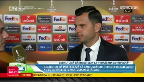 Dica a pus "biciul" pe ei la pauza. "Prima repriza a fost cea mai slaba de cand sunt eu la Steaua"