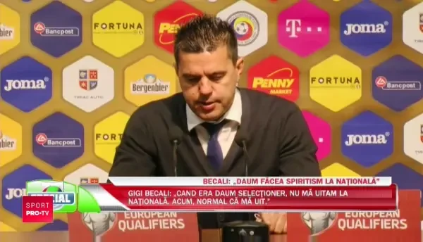 Gest emotionant al lui Contra la finalul conferintei de presa! Momentul dupa care a fost aplaudat de toata sala