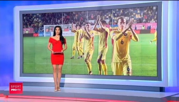 WOW! Cum arata iubita lui Alex Ionita! A inceput sa PLANGA in tribuna la debutul de la nationala! VIDEO