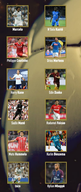 UPDATE: S-au anuntat TOTI cei 30 de finalisti pentru Balonul de Aur 2017! Cine merita trofeul?_3