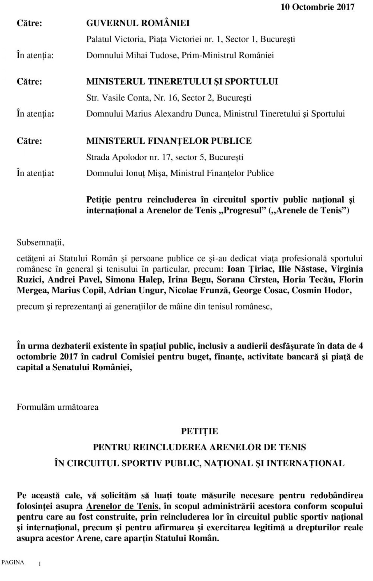 Tiriac cere arenele BNR, dar nu e dispus sa plateasca 35 de milioane de euro! PETITIA semnata de Halep, Andrei Pavel sau Horia Tecau. VIDEO_2