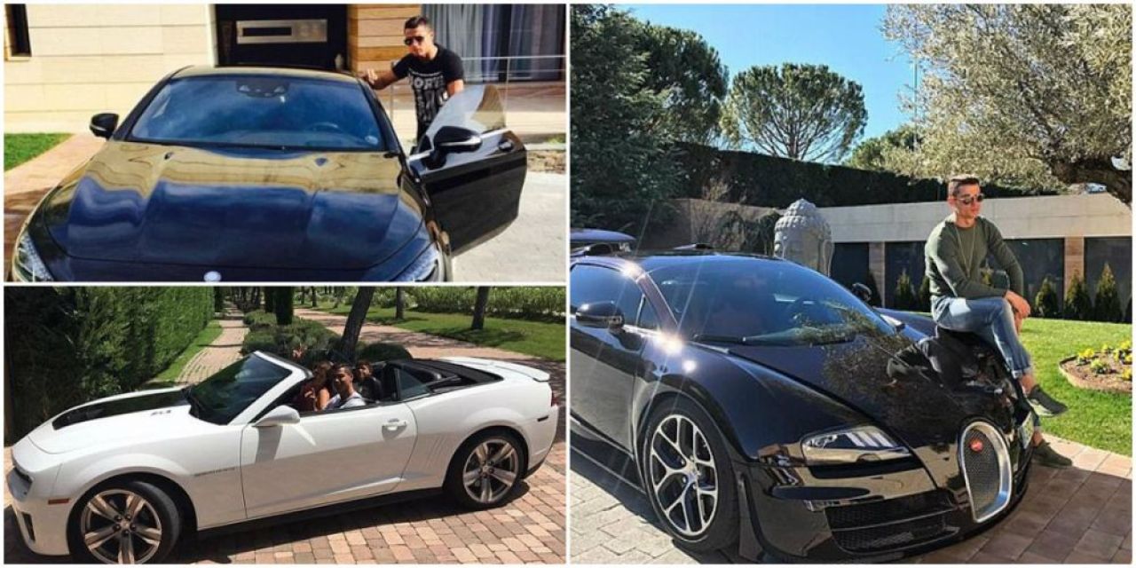 Garajul de 6 MILIOANE de euro al lui Cristiano Ronaldo. Colectia impresionanta de masini a starului portughez: GALERIE FOTO_1